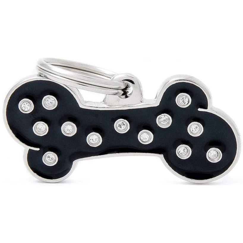 My Family Medaglietta Chic - Osso Grande Nero My Family Medaglietta Chic - Osso Grande Nero